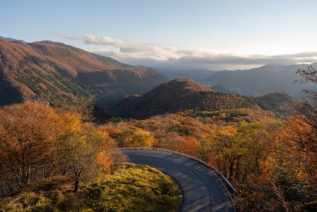 いろは坂の紅葉