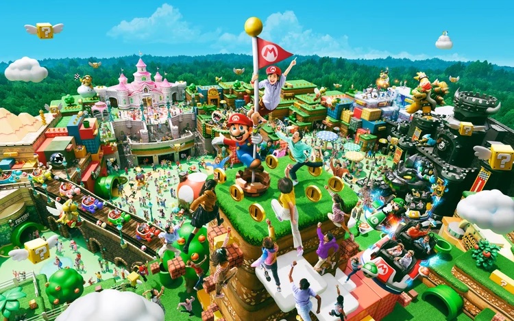 Universal Studios Japan attraction montage